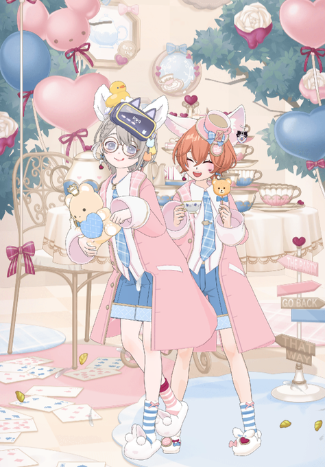 お茶会準備のtwitterイラスト検索結果