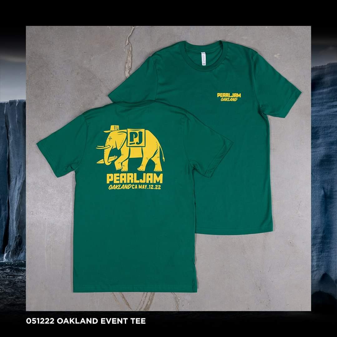 WishlistPJ's tweet photo. Oakland, CA tonight for Night 1 of @PearlJam at Oakland Arena.

Artwork by: Shredders Digest

The event poster and merch are all available at the show tonight. The outdoor merch stand opens at 1pm.

#pearljam #pjtour #pjfans https://t.co/wdWR7l6jig