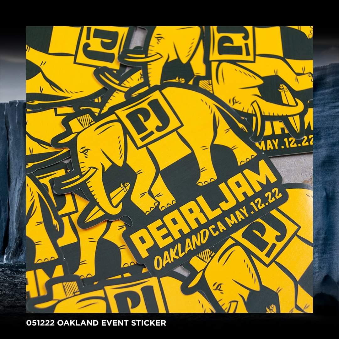 WishlistPJ's tweet photo. Oakland, CA tonight for Night 1 of @PearlJam at Oakland Arena.

Artwork by: Shredders Digest

The event poster and merch are all available at the show tonight. The outdoor merch stand opens at 1pm.

#pearljam #pjtour #pjfans https://t.co/wdWR7l6jig