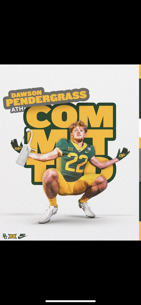 Dawson_penni's tweet photo. After a very exciting conversation with @CoachDaveAranda and @CoachMateos I am beyond blessed to announce that I have decided to further my academic and football career at @BUFootball #SicEm                                   @coach_LB1 @aaron_slider @Coaching4God https://t.co/wBueyPTvbn