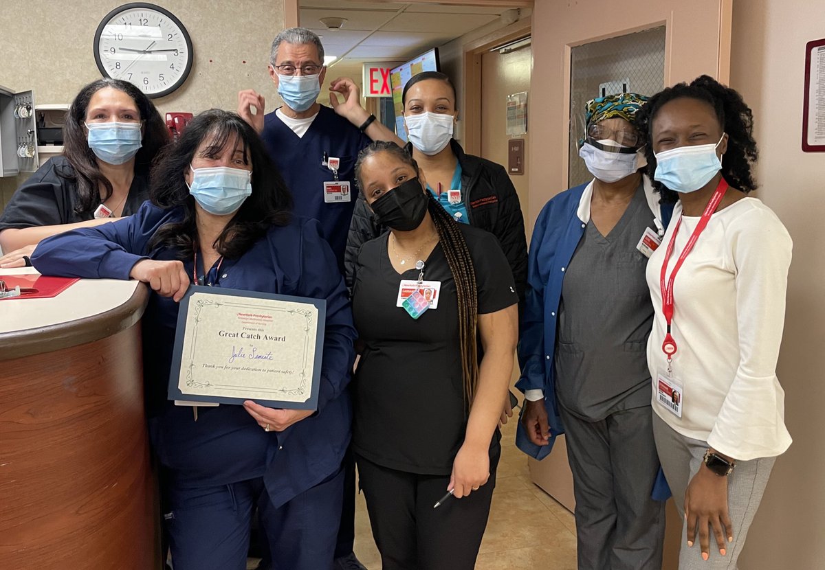 * Patient Safety Thursday * highlight Julie was honored with a Great Catch award! Julie used this possible safety event as an opportunity to mentor , educate and empower fellow nurses for excellent nursing practice . #endoproud <a href="/ShirleyBeauvai2/">Shirley Beauvais</a> <a href="/SchwartzTzipora/">Tzipora Schwartz</a> <a href="/StephanieDChan/">Stephanie Chan</a>