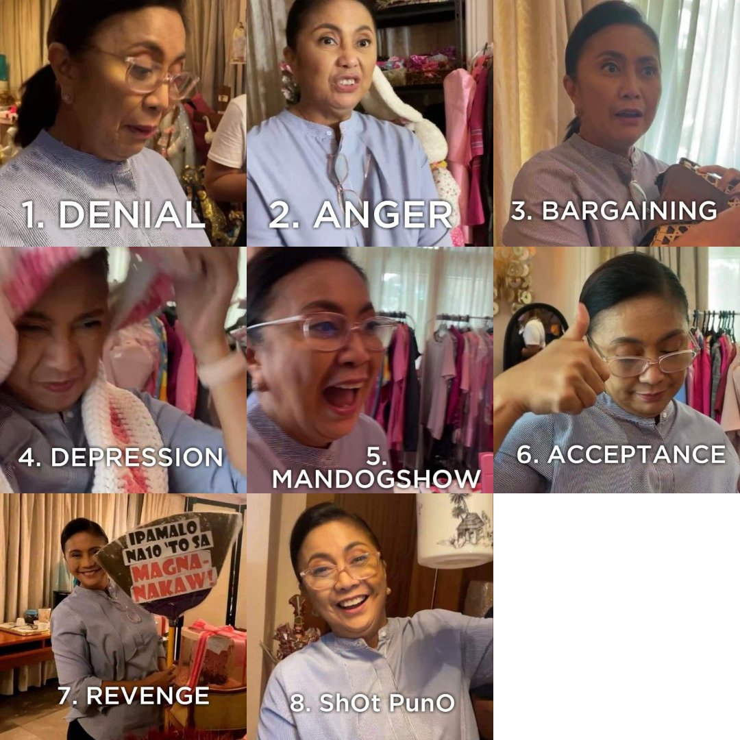 the eight stages of grief by maria leonor gerona robredo