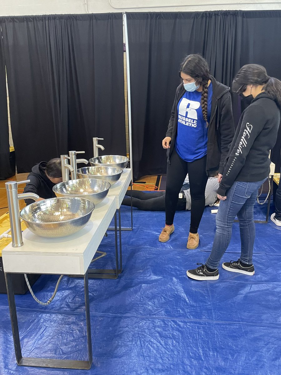Our female students loving Bridge Year Career Test drive. We have some future female electricians and plumbers. <a href="/HISDCTEadvisors/">HISD CTE Advisors</a> <a href="/BridgeYearFair/">BridgeYear</a> <a href="/northside_hs/">Northside High School</a> <a href="/HISDSupe/">Mike Miles</a>