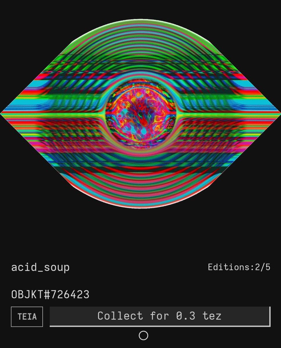 Yaay, thank you <a href="/haydiroket/">hAyDiRoKeT</a> and <a href="/KrushNfts/">krush.tez</a> for having Psych God Eye in your collections! 

Feeling inspired 🤩