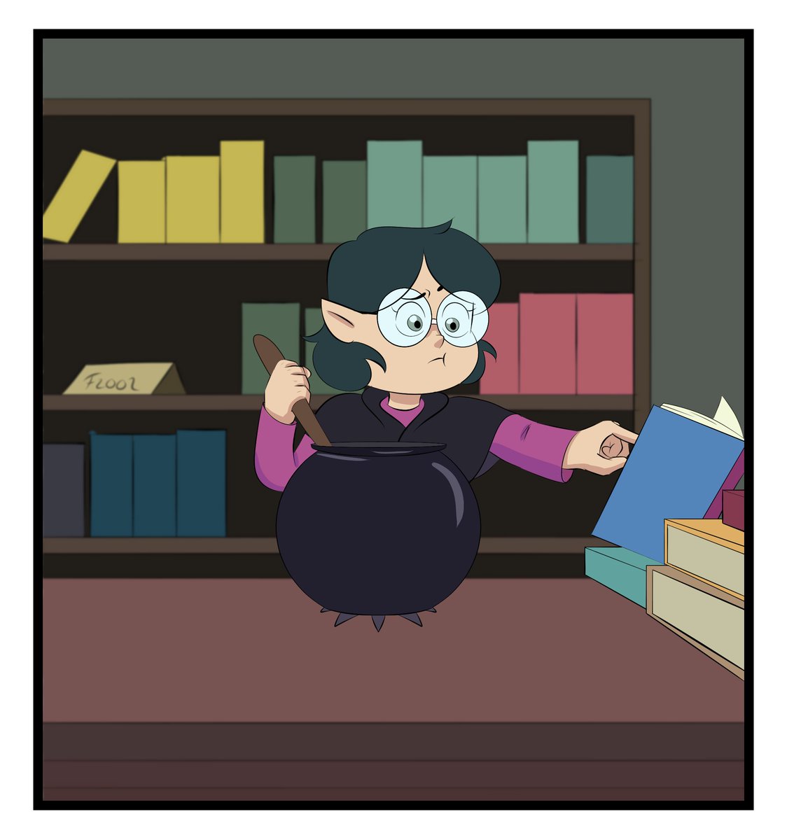 (1/2)🪞🌼
#TheOwlHouse #theowlhousefanart 