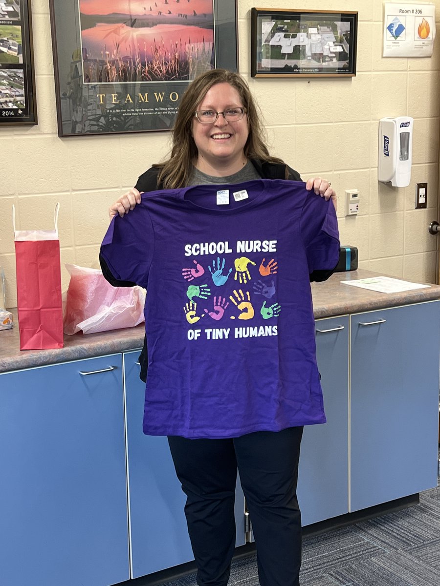 PbisAnderson's tweet photo. We ❤️our school nurse!! 
THANK YOU for all that you do each and every day for the students and staff at Anderson Elementary.
Thank you Nurse Jacy!! https://t.co/yCD6HE47xo
