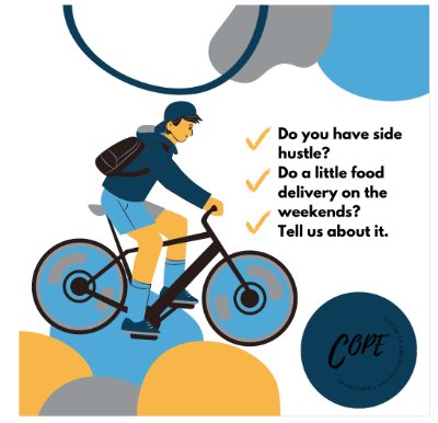 From food delivery to content writing. We want to know all about your side hustle. Have your say. Share your experience: redcap.smh.ca/redcap/surveys…