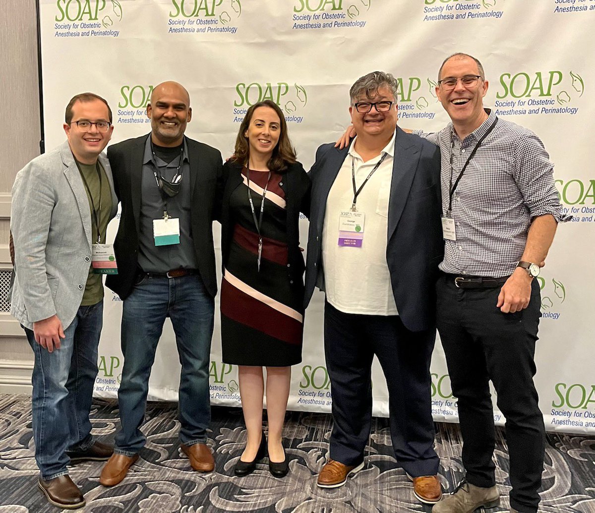 MoEissaMD's tweet image. University of Ottawa OB Anesthesia group!! 😎😎 @SOAPHQ @OttAnesthesia #soap2022 #anesthesiology #Ottawa #Chicago