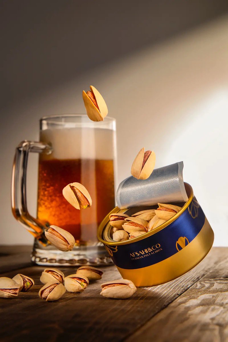 AFSAHICO's tweet image. Looking for a tasty snack to enjoy with your cold beer?
What could be better than Afsahi&amp;amp;Co's VIP pistachios?