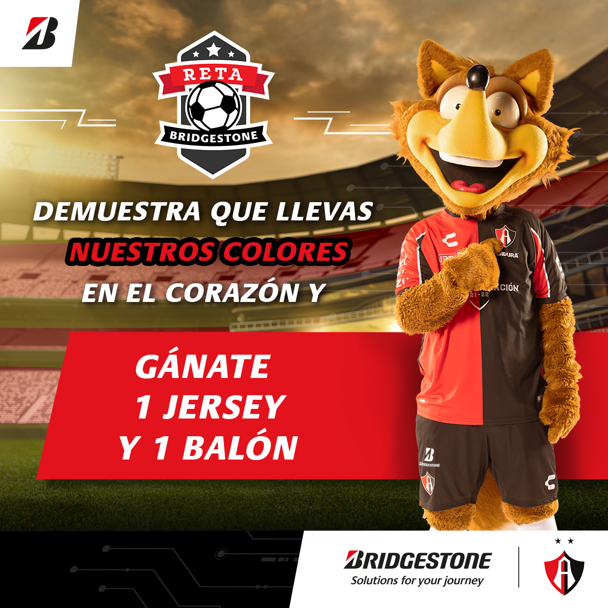 Bridgestone_Mx's tweet photo. ¡Participa y gana un kit del campeón! 🔴⚫ 

1.- Sigue a @Bridgestone_Mx y da RT

2.- Sube un diseño original de jersey que contenga la temática de llantas @Bridgestone_Mx y el logo de @AtlasFC

3.- Utiliza el #MaximoDesempeño 

¡Escogeremos los 8 dibujos más originales! https://t.co/LpEiY2gBwB