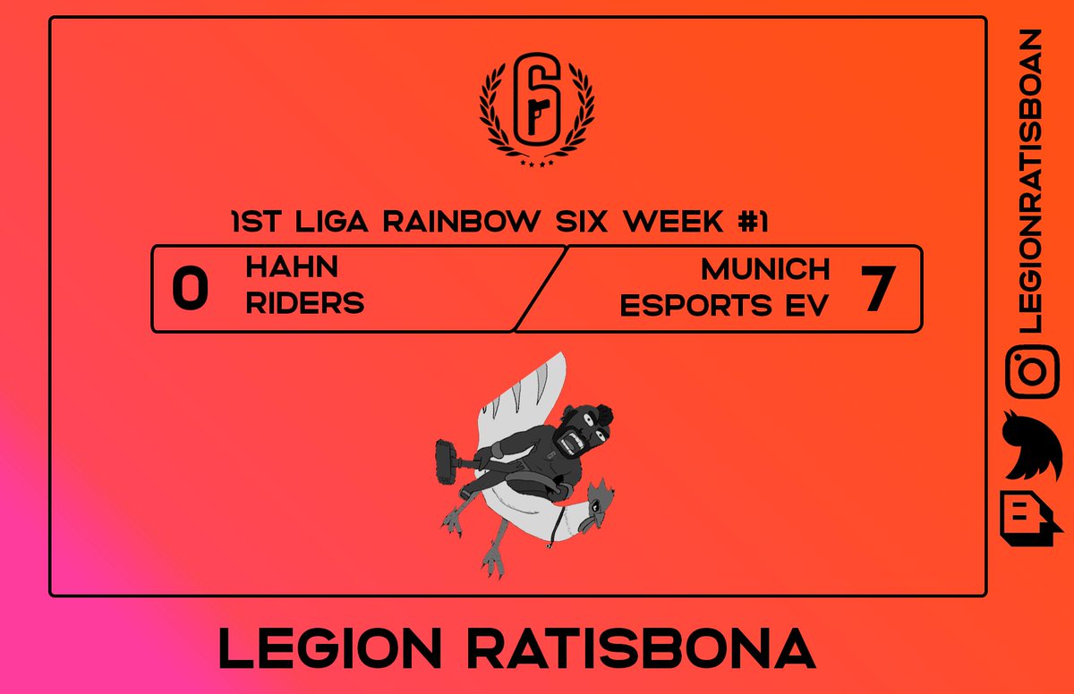 Erste Laufversuche in der 1. Liga der <a href="/uniligaGG/">Uniliga</a>.
Auch ein Hahn muss das Laufen erst lernen.
GGs <a href="/munich_esports/">Munich eSports e.V.</a>