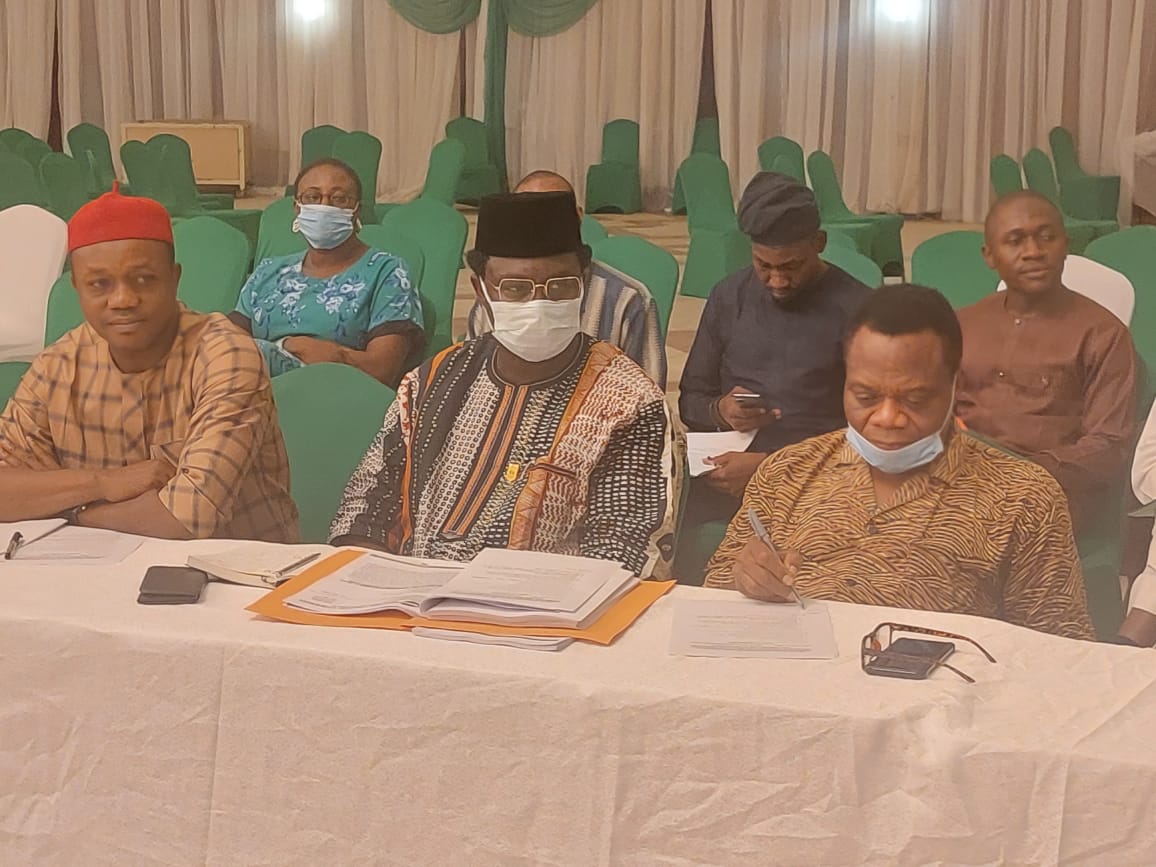 tvcnewsng's tweet photo. Chief Of Staff to President Buhari  leads FG's delegation to resumed negotiation with ASUU.

The Chief of Staff, Ibrahim Gambari,  appealed to striking university workers to shelve their industrial actions while negotiations continue. https://t.co/u6qMQSWN9p