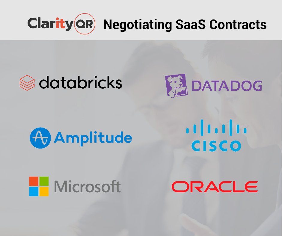 clarityqr's tweet photo. We negotiate with leading SaaS solution providers to optimize costs & build strategic partnerships.
Learn more: https://t.co/KPQqjwLXRV
#ContractNegotiation #SaaS #ITContracts #ContractOptimization https://t.co/1hVPGWJJpP
