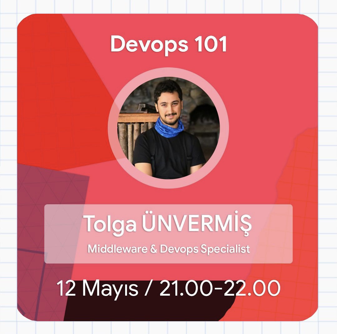 AkdenizDsc's tweet photo. ✨Öncelikle Startup'lardan Kurumsal firmalara kadar tüm dünyada son yılların en trend konusu olan DevOps hakkında güzel bir giriş yapacağız. 

✨Sonrasında basitçe DevOps'un ne olduğundan başlayarak, yazılım hayat döngüsünü ve DevOps'un burada neleri değiştirdiğini konuşacağız. https://t.co/VPAhKx5Zjg