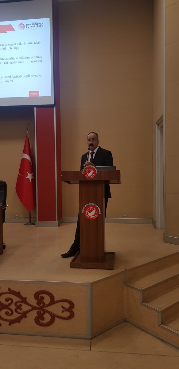 hatayistim's tweet photo. İl Müdürümüz Malik Yılmaz ve personelimiz tarafından; dernek denetimlerinde görev alan  İl Müdürlüğümüz ve İlçe Kaymakamlıkları personeline yönelik Dernekler, Yardım Toplama, Proje ve Ka - TF ile Denetim Teknikleri konulu hizmet içi eğitim toplantısı yapıldı. https://t.co/aQ9NdJDEX0