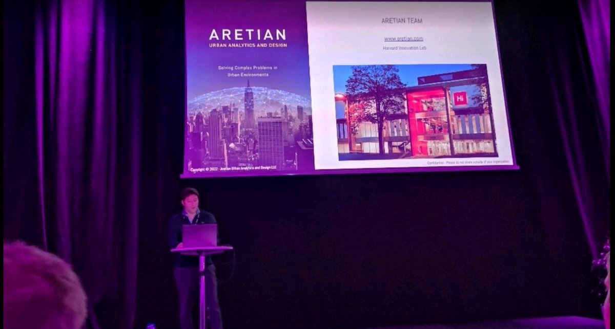 A pleasure sharing insights from our city science research, urban design and economic development work at Aretian / Harvard at the Stockholm Smart City Conference. Fantastic discussion at the end with industry leaders based on case studies from Sweden and other countries.