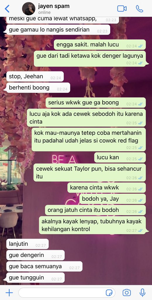 perfecltyfine's tweet photo. 92. ejek gue aja lagi, Jay https://t.co/IzzpnUgpZN