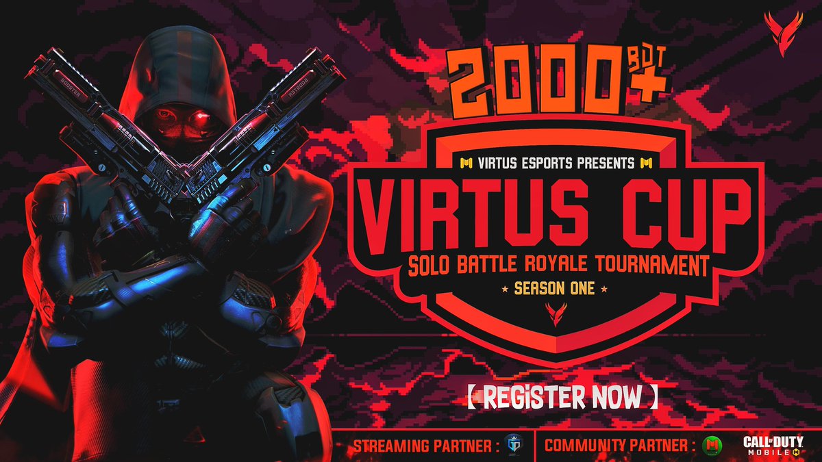 virtus_esports's tweet photo. Virtus eSports Presents
❯❯VIRTUS CUP : Season 1❮❮
BATTLE ROYALE SOLO TOURNAMENT 2022
» REGISTRATION DETAILS
UNLIMITED SLOTS!
» BR | Solo | TPP
» MOBILE, EMULATOR, IPAD
» Registration Closed: 30 May 2022
» Must Join DISCORD to Register
» Discord link: https://t.co/Qt6t0a7AxZ https://t.co/LToHOXpgOj