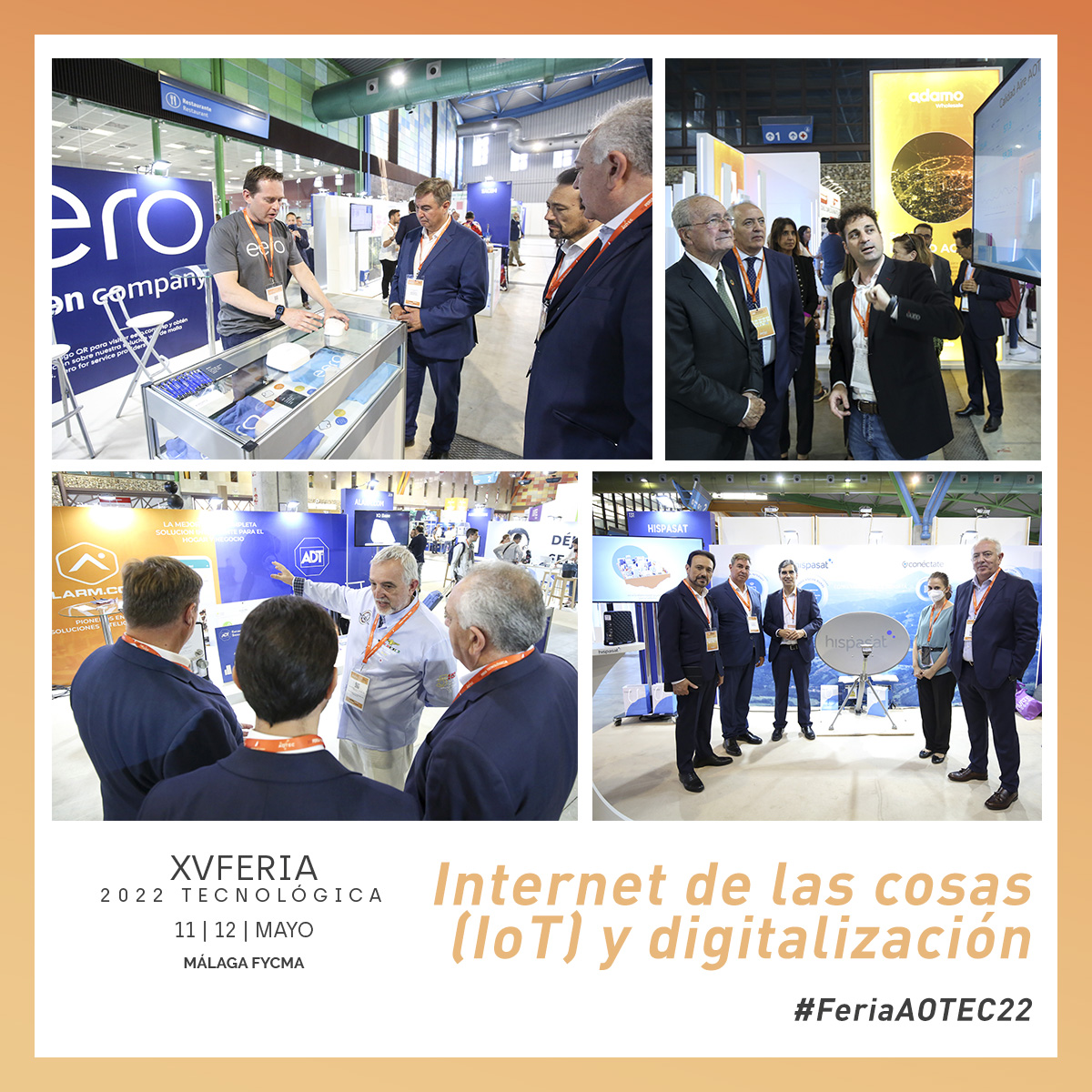 aotec_es's tweet photo. Sensores, #domótica y #hogarinteligente, #ciberseguridad, #smartphonnes, y multitud de avances en #digitalización.
De todo esto hemos podido disfrutar en la #FeriaAOTEC22 gracias a @Hispasat , @geteero , @ADTSmartSecurit #24SOS o #VisioTech entre muchas otras empresas. https://t.co/H3lMVzfVS0