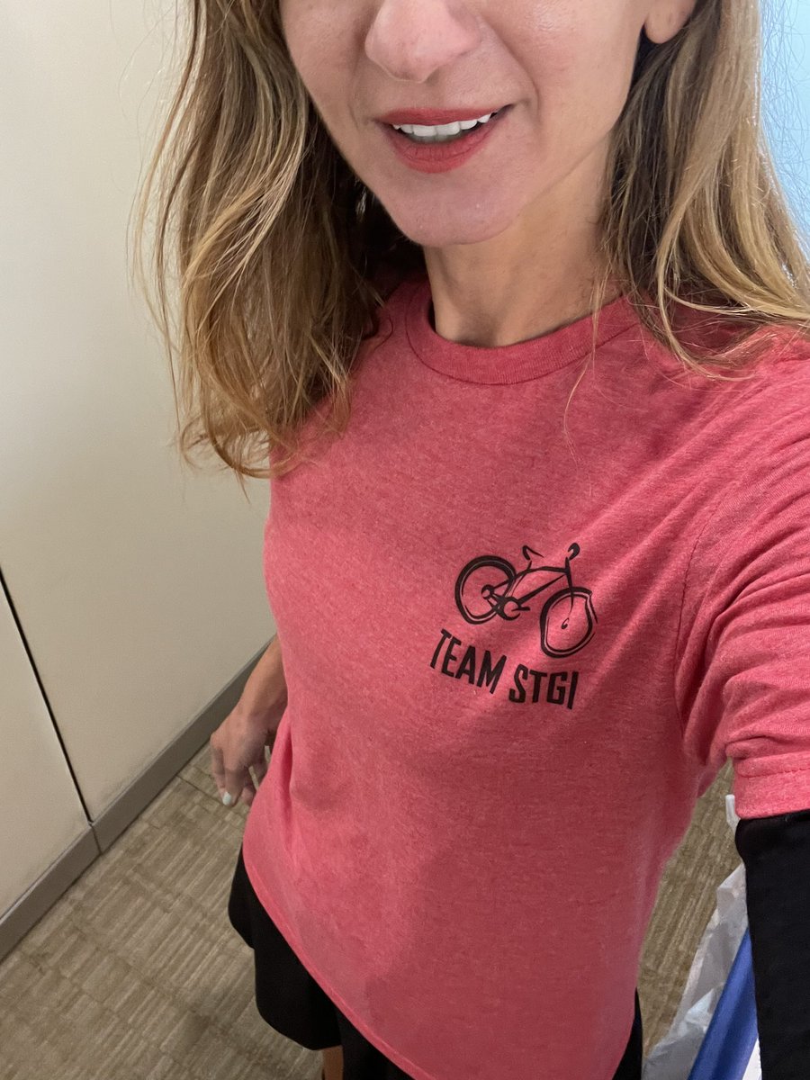 YJanjigianMD's tweet photo. Our #STGI team shirts are here! We are riding tomorrow @Cycle4Survival a team of 35 physician scientists, @MSKCancerCenter staff and supporters of innovation &research all riding as ONE. Come to cheer us on. https://t.co/E023exmt4q