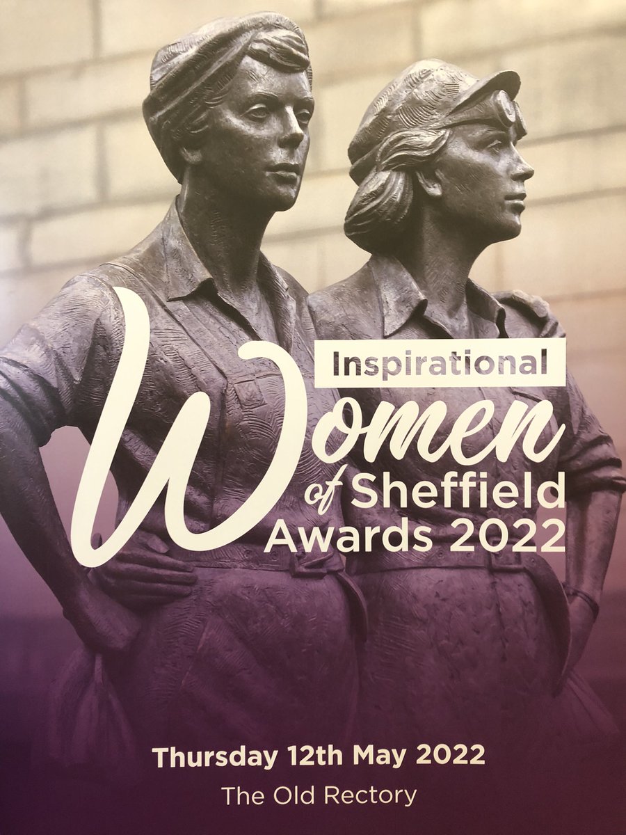 primaryav's tweet photo. Inspirational Women of Sheffield awards tonight. Good luck to all the nominees. #womenofsheffield https://t.co/ckn42RaEcu
