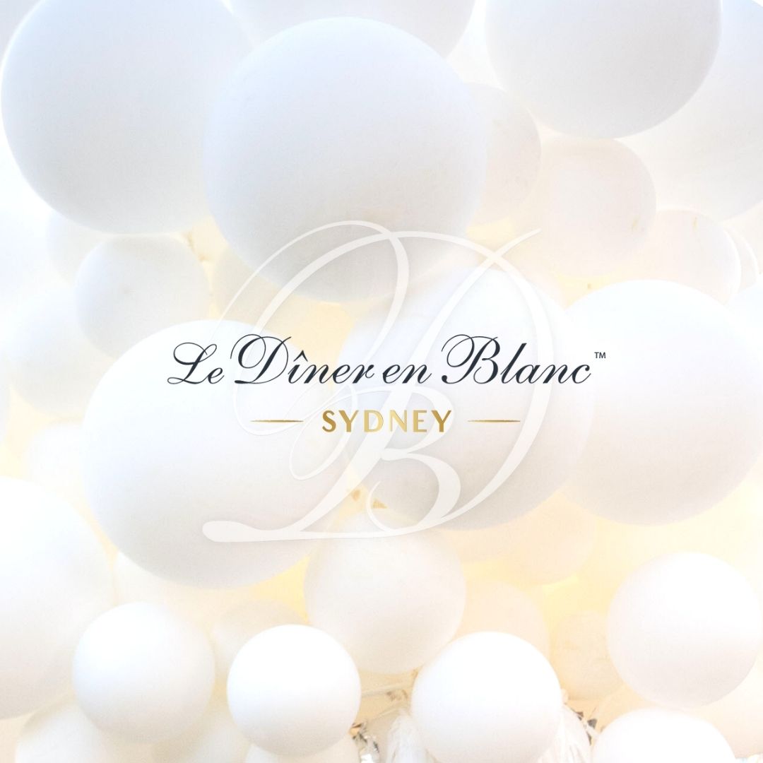 DinerEnBlancINT's tweet photo. After being postponed twice due to the pandemic and floods, Le Diner en Blanc returns to Sydney this Saturday. The hosting team is set and ready! Rumour has it that they will unveil the largest Disco ball in the world! Can't wait! #dinerenblanc #debsydney2022 https://t.co/W9J1Z2m93h