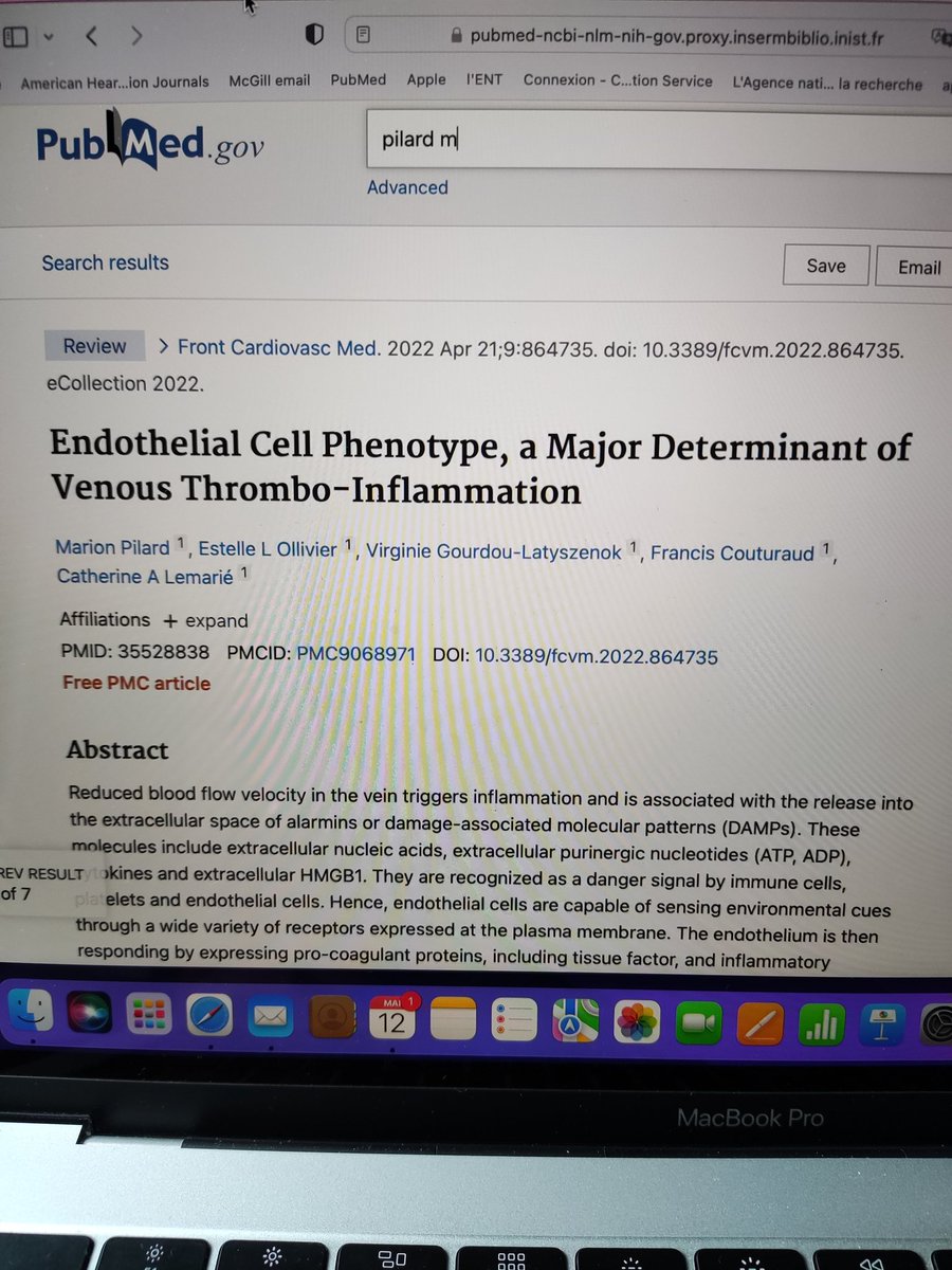 CatLemarie's tweet photo. After all these years, I still have this feeling when papers appear on Pubmed!! @FrontCVMedicine, #GETBO
Congrats again to my students Marion Pilard and Estelle Ollivier!! https://t.co/fmSq2AmjFv