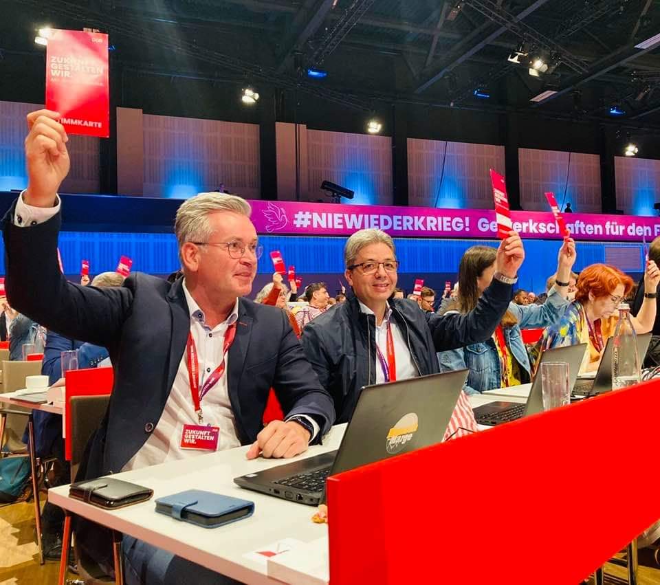 Das war ein außergewöhnlicher DGB-Kongress: Geschlossenheit und Zuversicht; Antragsthemen, die auf der Höhe der Zeit sind; sachliche und faire Debatten. Und: Deutschlands größte politische Organisation wird von einer Frau geführt. Zukunft gestalten wir. #dgb22