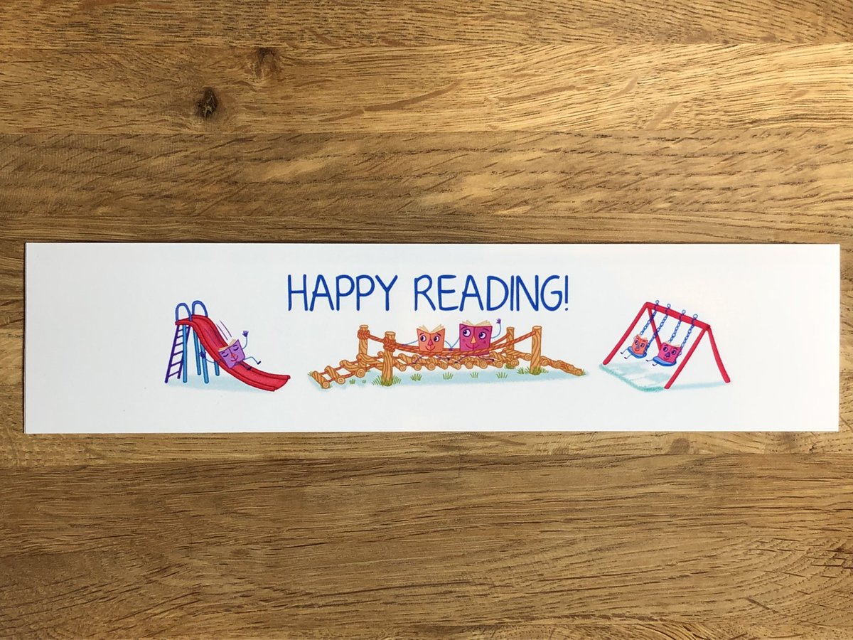 Bid on these fab bookmarks by <a href="/SWIllustrator/">Stephen Waterhouse</a> and many more in the #BookmarkProject auction raising money for Katiyo Primary School in Zimbabwe. Bid here: jumblebee.co.uk/bookmarkprojec… Please bid and please RT