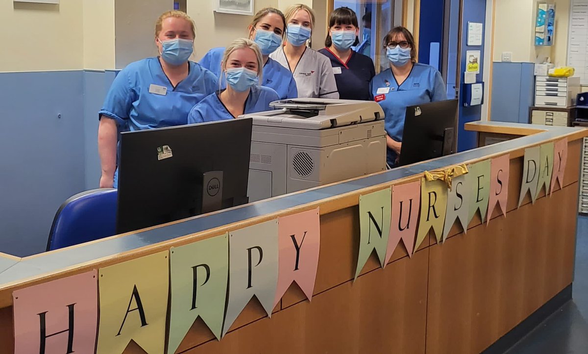 Teams 206 T and 206 R celebrating nurses day ❤️❤️