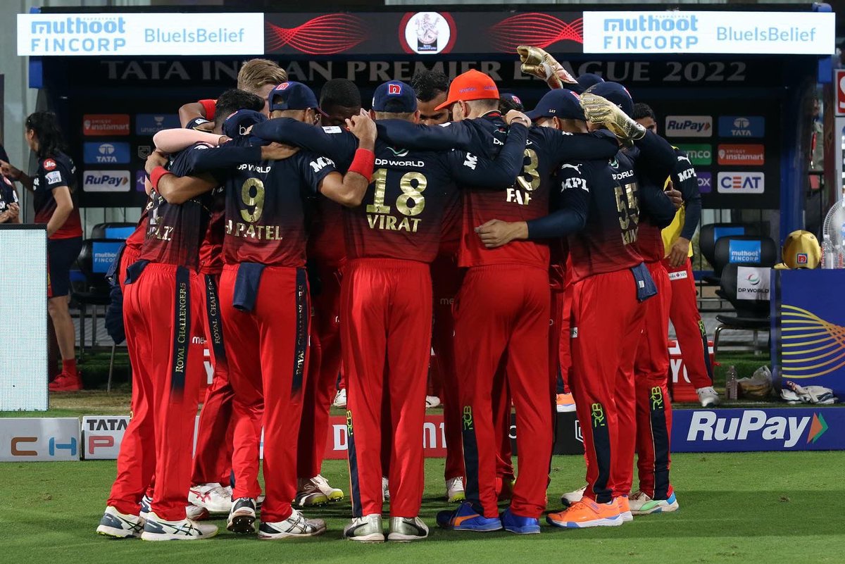 LokeshVirat18K's tweet photo. RCB records difficult to beat
1) 263 highest
2) 49 lowest
3) 175* Individual score
4) Highest 200+ partnerships.
5) 973 highest runs by Kohli
6) 2 Maiden over wickets
7) 5-5 by Kumble
8) 15 over match century.
Now haters will reply 0 trophy. But don't bother. RCB forever ❤️ https://t.co/mNt8YWJtu8