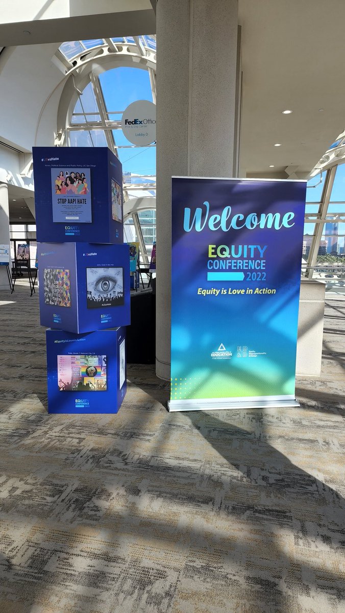 Excited to learn and grow these next few days!

#equityisloveinaction
<a href="/SanDiegoCOE/">San Diego County Office of Education</a>