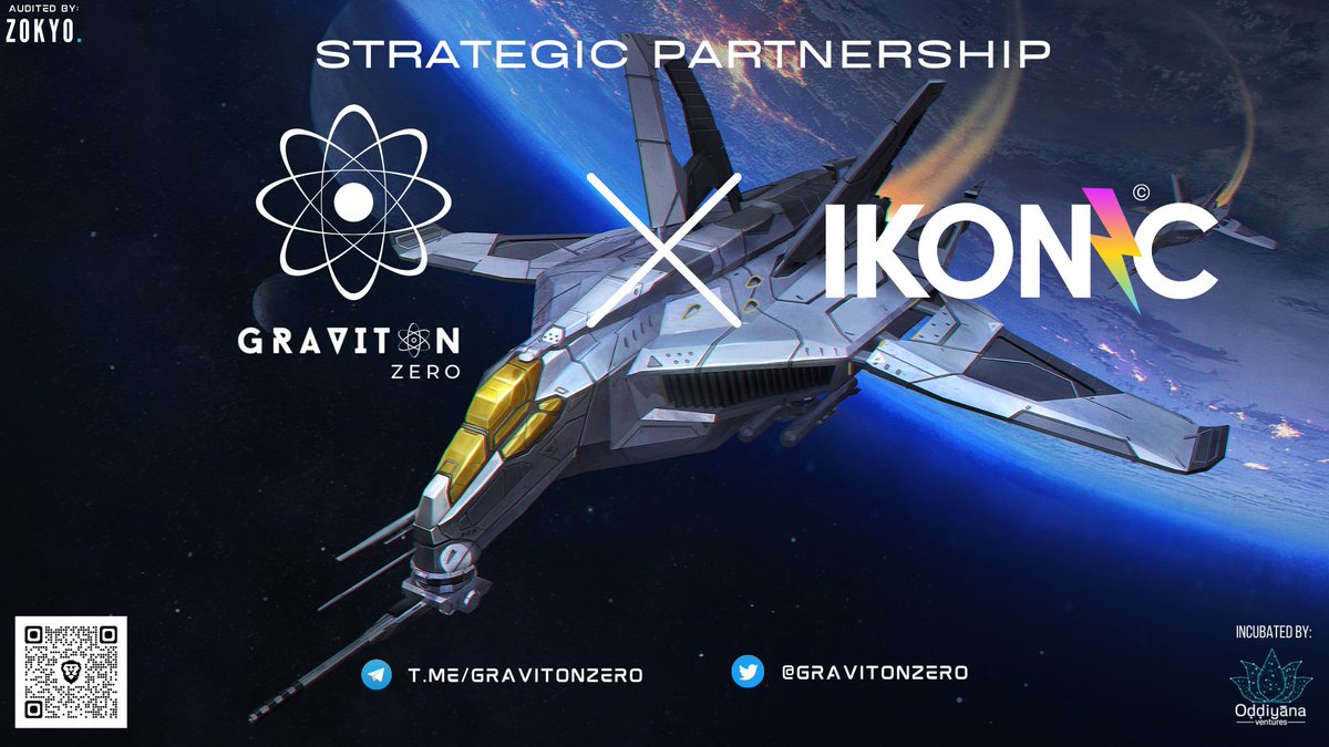 GravitonZero's tweet photo. 🚨 Announcement 🚨

@GravitonZero is excited to announce we have partnered with @official_ikonic 👏

The IKONIC platform brings Gamers, Fans, and Esports stars together to create, collect, and earn from the best moments in gaming!
 
#ByGamers4Gamers #Partnership #Crypto #GameFi https://t.co/pgD4HlxN9o