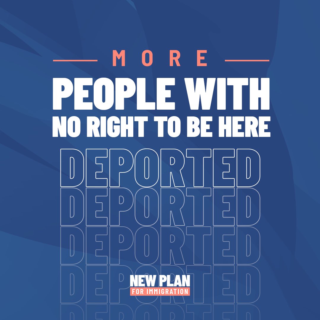 ukhomeoffice's tweet photo. Today we removed 23 dangerous foreign criminals on charter flights with combined sentences of over 46 years.
 
We also removed 3 individuals who had entered the UK illegally.
 
We are committed to ending the abuse of our asylum system and removing those with no right to be here. https://t.co/Ge67zV3X6Y