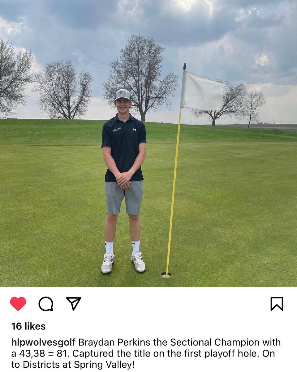 HLPBoosterClub's tweet photo. Congratulations to Braydan Perkins!! https://t.co/cRBGkYx7NA