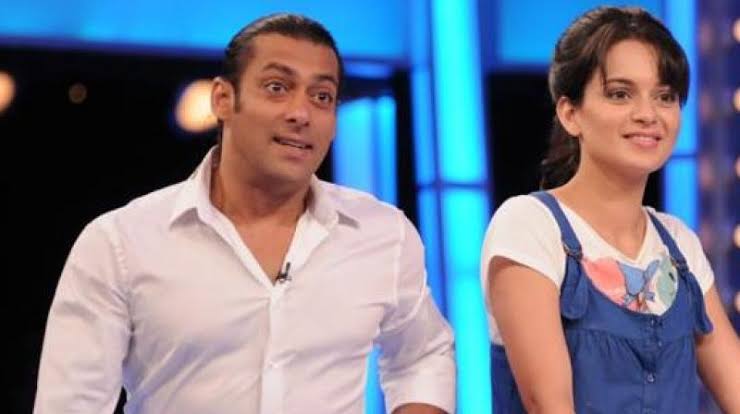 #KanganaRanaut and #SalmanKhan are two dabang people in industry, Superstars who are friends since long

They've never gone against each other 🙏✨

#Dhaakad #DhaakadTrailer2 #DhaakadTrailer