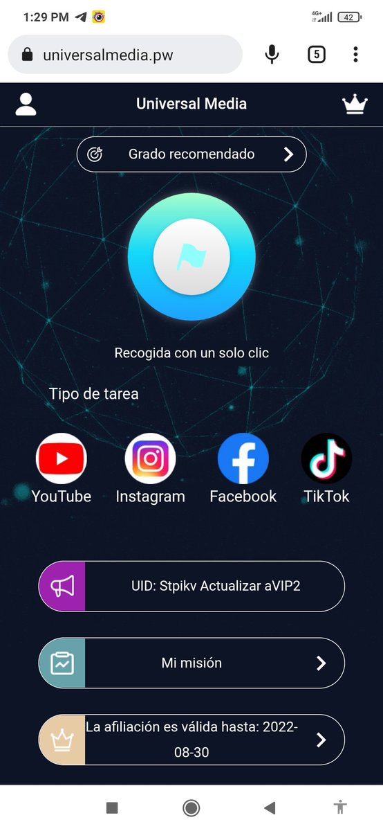 NoiryPerez's tweet photo. Hoy deseo compartir mi experiencia en  Universalmedia. Una plataforma especializada en triplicar ganancias dando "Likes" a publicaciones en redes sociales como Facebook, YouTube, Twitter e Instagram. Más información pueden contactar por Telegram  @NoiryAlejandro https://t.co/yhW7GlSWFW