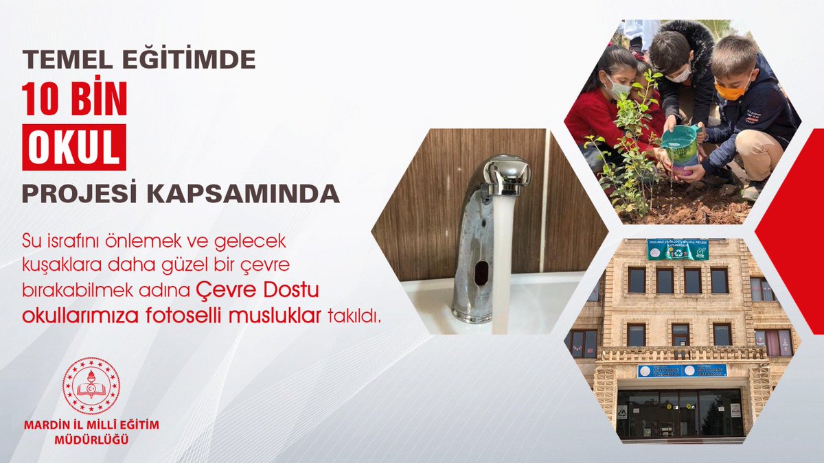 #TemelEğitimde10000Okul
#ÇevreDostu1000Okul
<a href="/tcmeb/">Millî Eğitim Bakanlığı</a>
<a href="/yilmaznazif/">Nazif Yılmaz</a>
<a href="/mahmutdemirttas/">Mahmut Demirtaş</a>
<a href="/Murat69_Demir/">Murat Demir</a>
