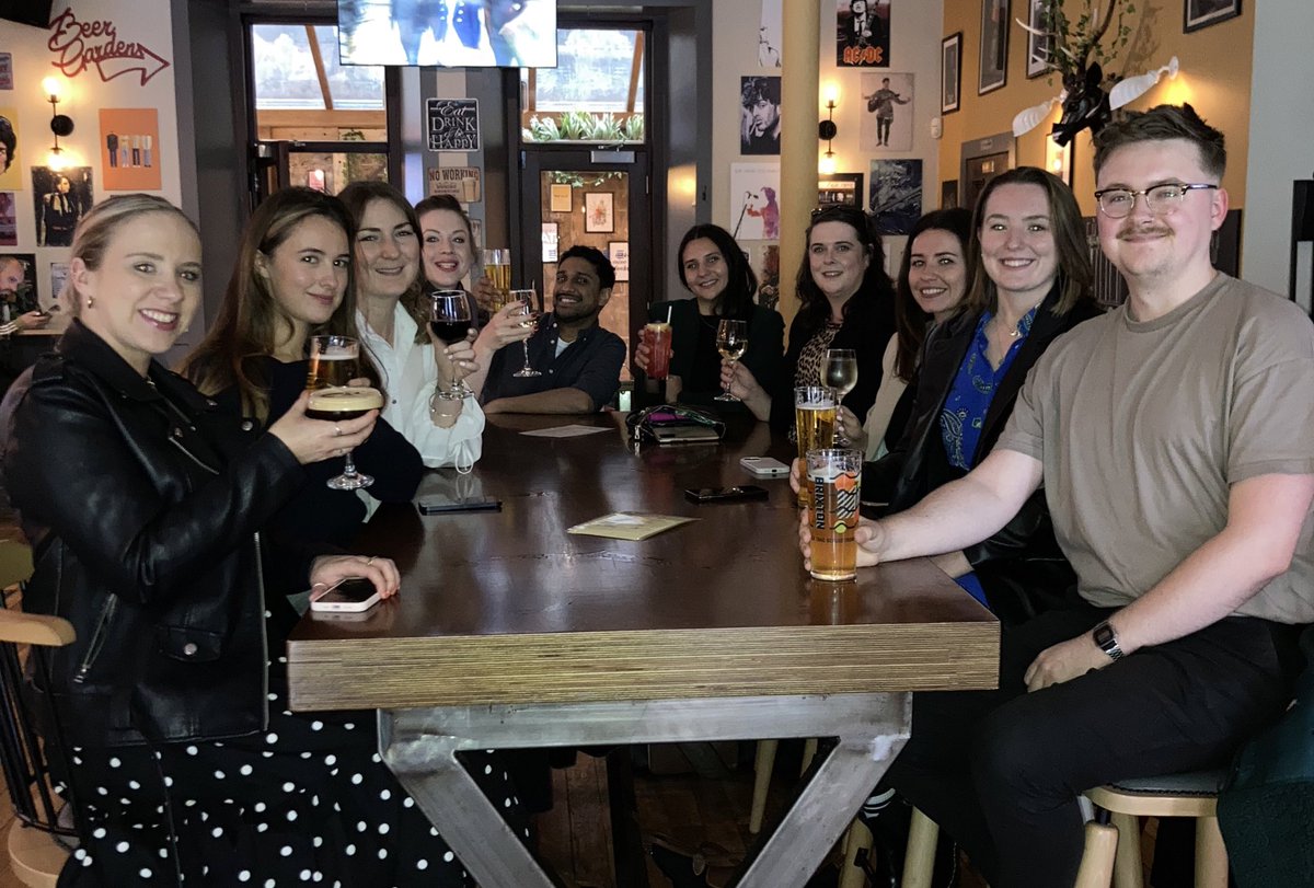 BillR_PR's tweet photo. Collaboration &amp; cocktails with our pals from @WSScotland 🏴󠁧󠁢󠁳󠁣󠁴󠁿 today! Great to be back in Glasgow 😍, continuing our road trip to Edinburgh tomorrow! @WS_Manchester https://t.co/VNNUYcyMEO