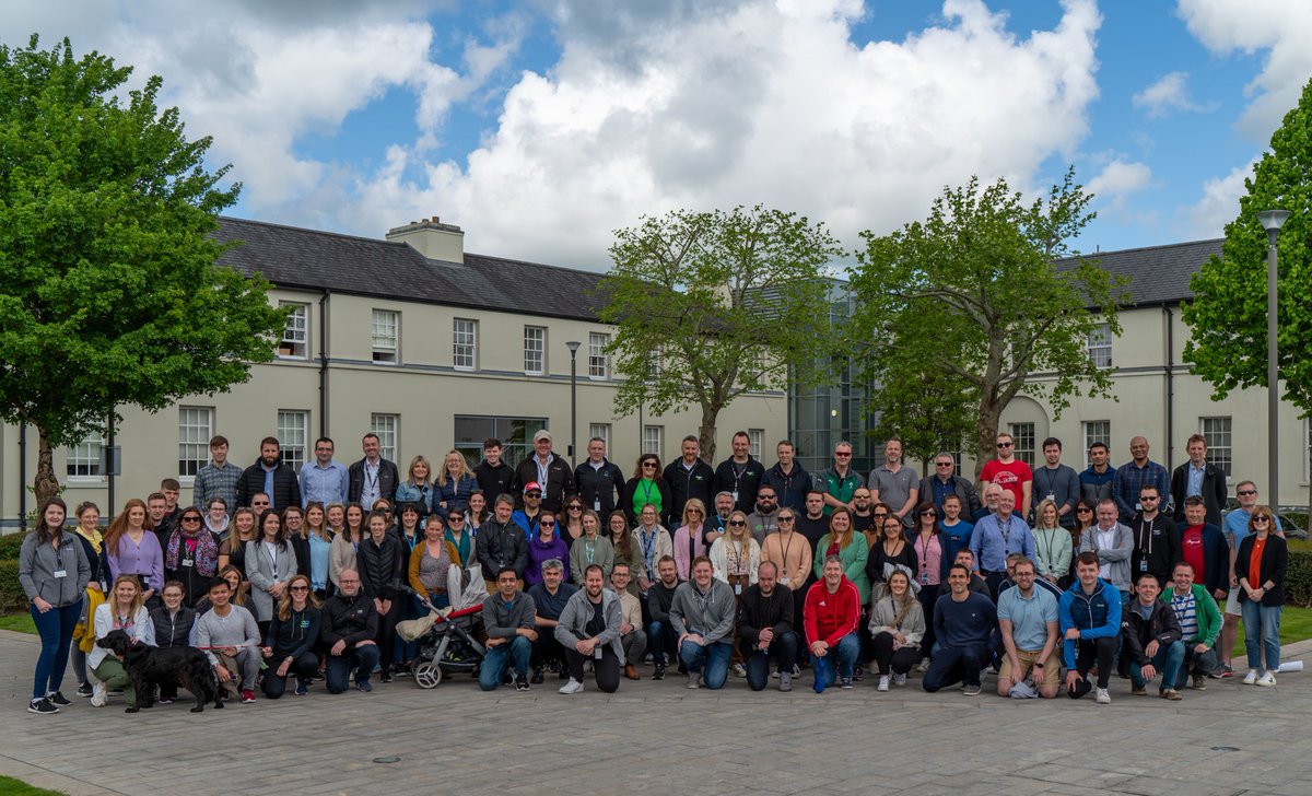 Great day <a href="/VMwareIreland/">VMware Ireland</a> yesterday. Over 100 employees took part in a charity walk through Ballincollig Regional Park, we're lucky to have such an amazing amenity so close to our campus! Added bonus that the🌞was shining too! 

#VMwareIreland #VMware #GiveBack