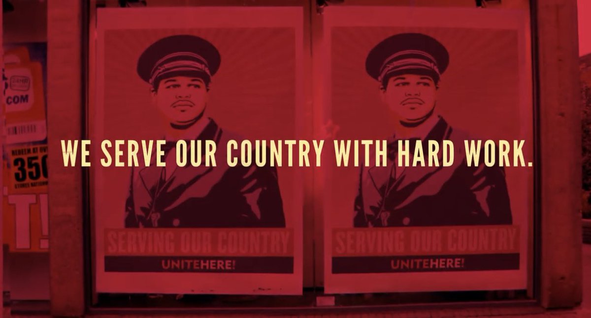 Organized and Recognized.
Represented and Respected. 

These are just some of the promises <a href="/unitehere/">UNITE HERE</a> makes to our dedicated union members we work for. 

You serve our country, we serve the country union contracts. Together we are #UnionStrong