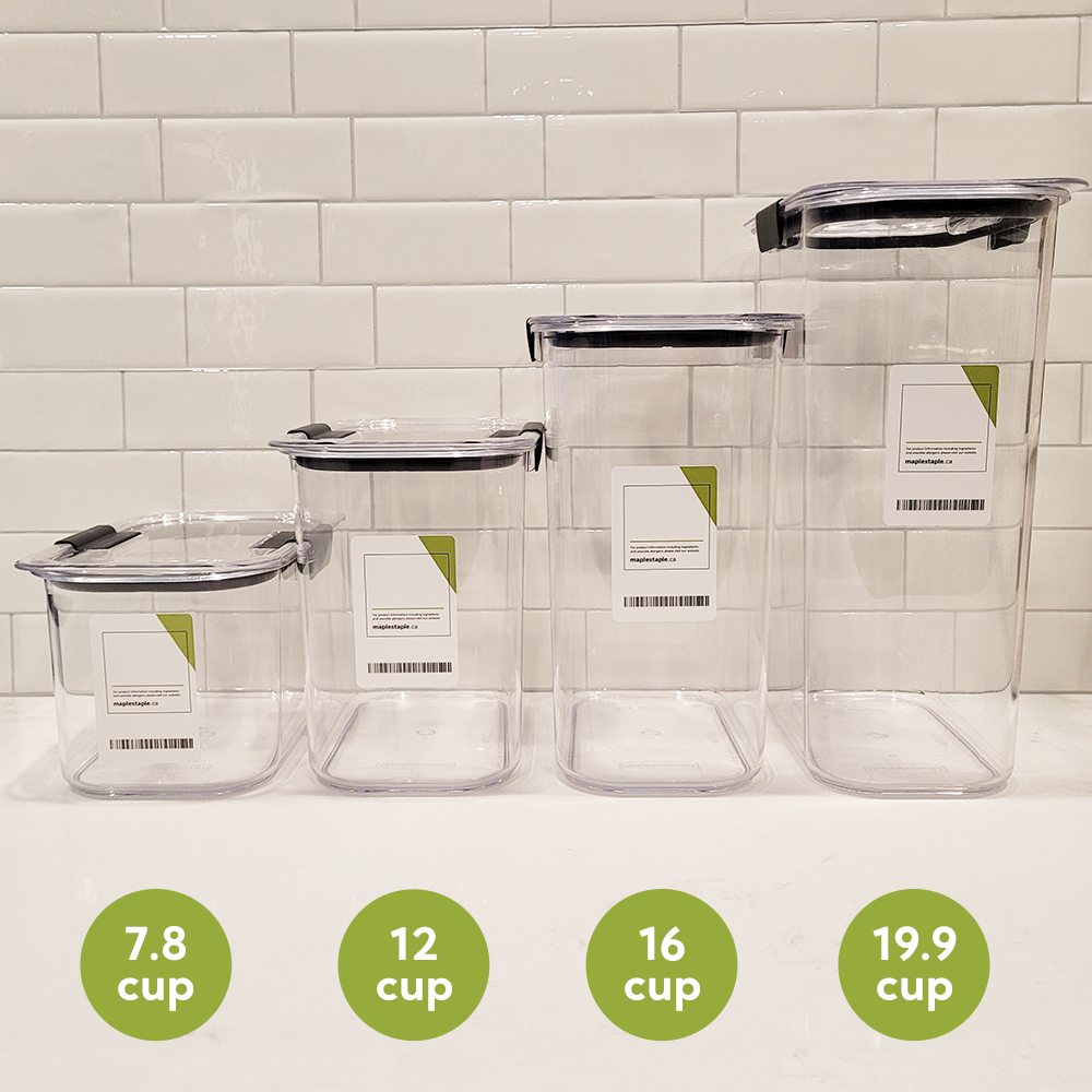 MapleStapleCA's tweet photo. We're noticing that in the grocery stores the amount of product you actually get these days is shrinking. With our clear containers filled to the top, we're giving you more than you'd get in the store! #vancouver #grocerydelivery #yvrdeals #yvrdelivery #zerowaste #zerowastehome https://t.co/eKsiLArb7q