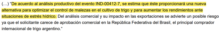 PRIMERO CONTROL DE MALEZAS, LUEGO PRODUCCIÓN