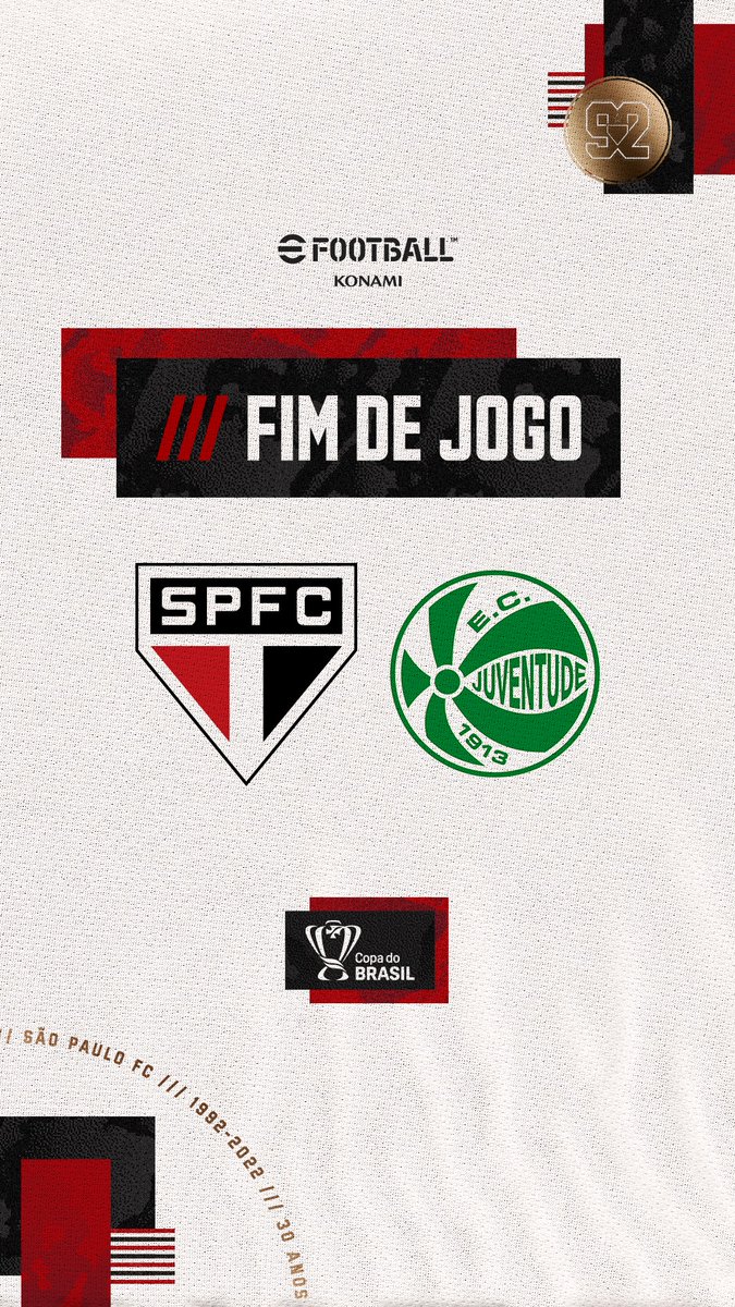 SaoPauloFC's tweet photo. Fim de jogo! #SPFCxJUV (2-0)

O Tricolor avança às oitavas de final da Copa do Brasil!

⚽ Arboleda
⚽ Igor V.

#VamosSãoPaulo 🇾🇪 https://t.co/y6UMPkylWR