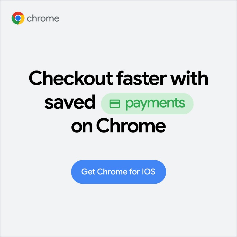 googlechrome's tweet photo. Switch to Google Chrome for a better browsing experience. Download for iOS.