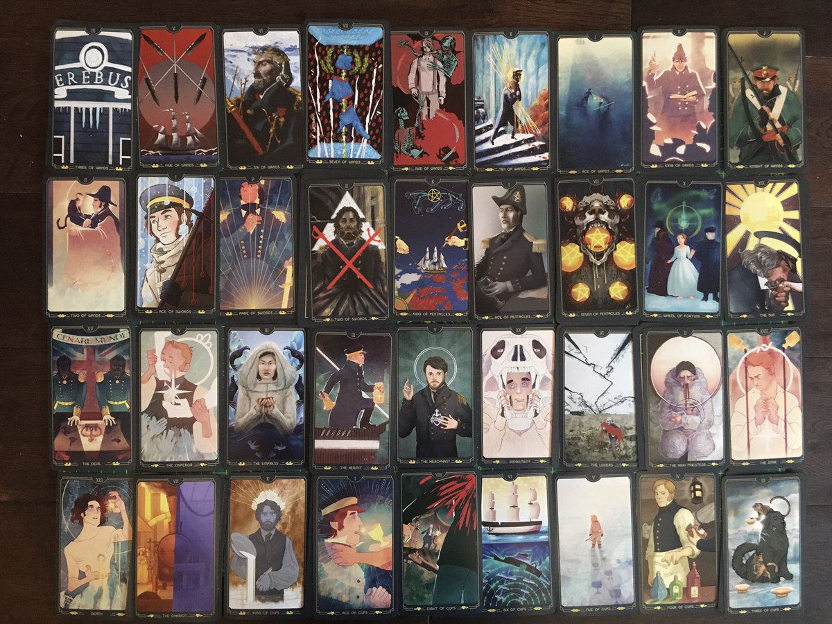 Ahhhhhh they arrived!!! The art is absolutely gorgeous, they all look so pretty. I’m only sad I could take a picture of them all <a href="/terrortarot/">terrortarot</a>