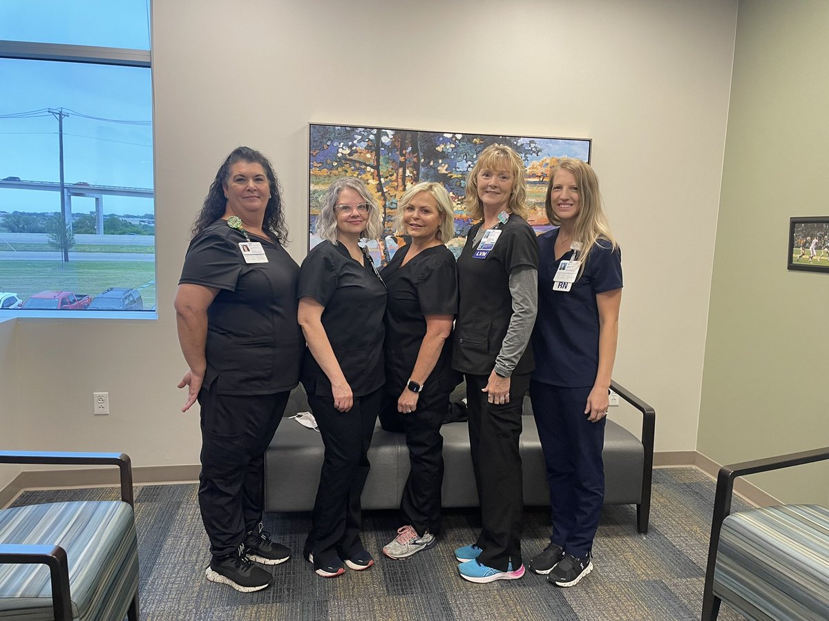 NURSE'S WEEK: Happy Nurse's Week to our incredible nurses at Southwest Sports Medicine. Your care and compassion for our patients is so appreciated.

Pictured: Val, Myrna, Lisa, Peggy &amp; Kelly