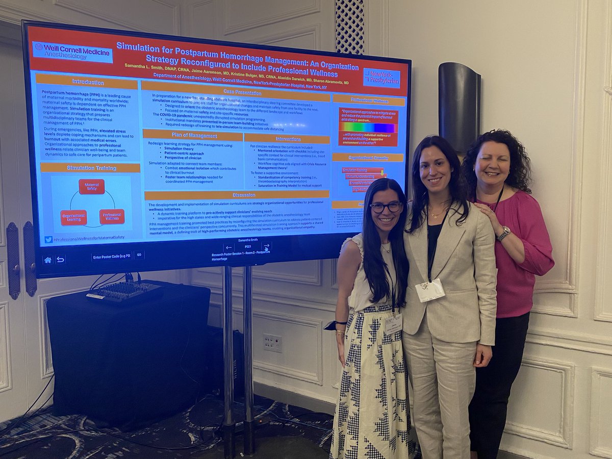 SAbramovitzMD's tweet photo. Great first day of presentations at #SOAPAM2022 @WCMAnesthesia @kkjaermd @JaimeAaronsonMD @RobertWhiteMD @SamSmith1486 @J_BryantHuppert https://t.co/WaAHDdw1JO