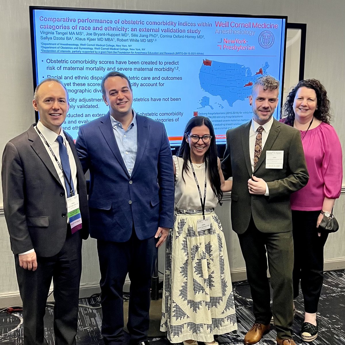 SAbramovitzMD's tweet photo. Great first day of presentations at #SOAPAM2022 @WCMAnesthesia @kkjaermd @JaimeAaronsonMD @RobertWhiteMD @SamSmith1486 @J_BryantHuppert https://t.co/WaAHDdw1JO