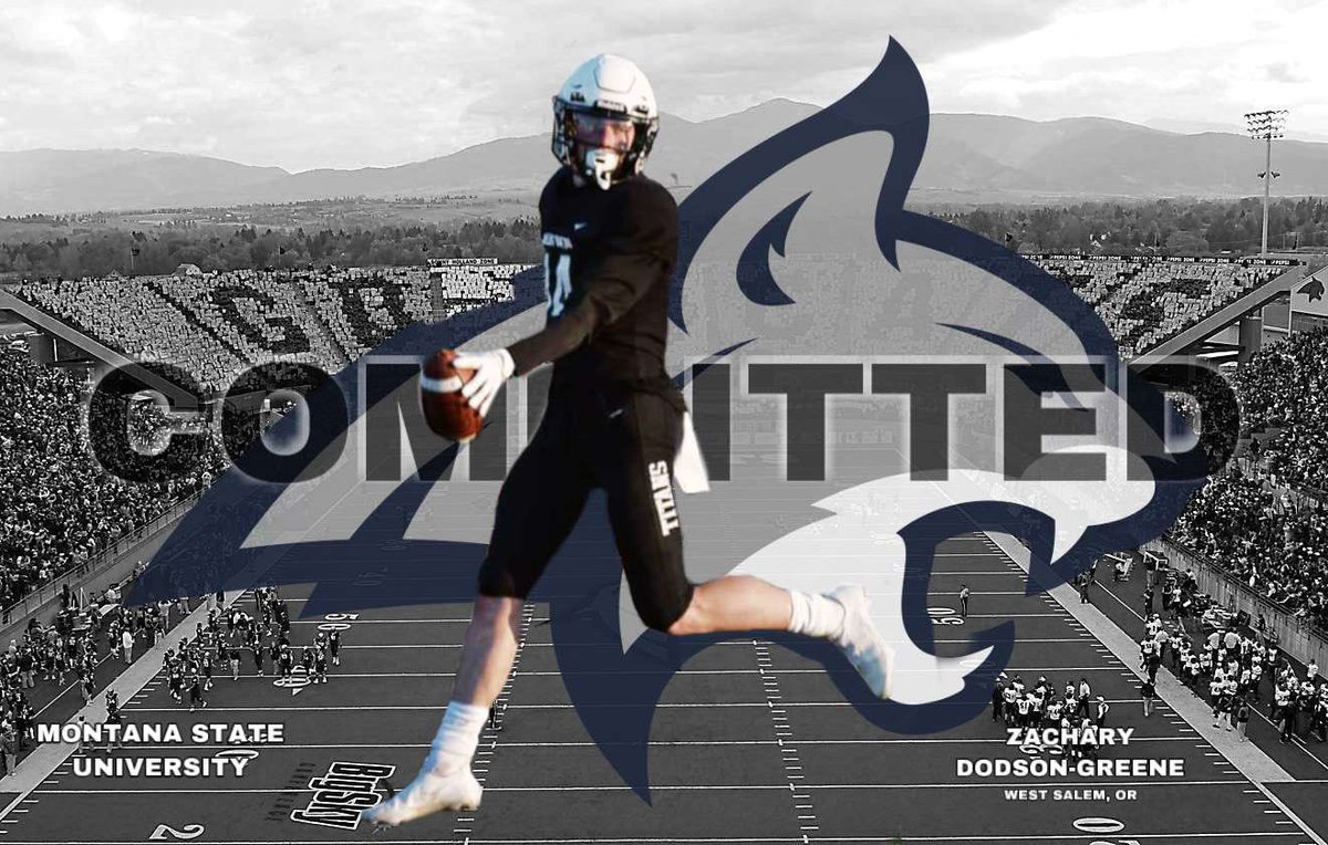 GreeneDodson's tweet photo. -COMMITTED- I am extremely excited to announce that I will be furthering my academic and athletic careers at Montana State University!!! I would like to thank everyone that has helped me along the way!! @CoachUdy  @CoachHowe @MSUBobcats_FB @WS_TITAN_FB @eforcefootball https://t.co/6LR0Qi665g